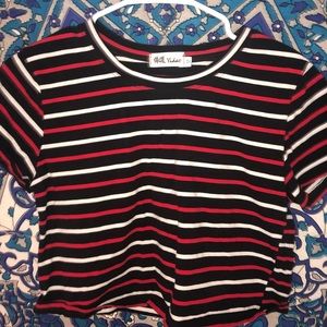 Stripped crop top
